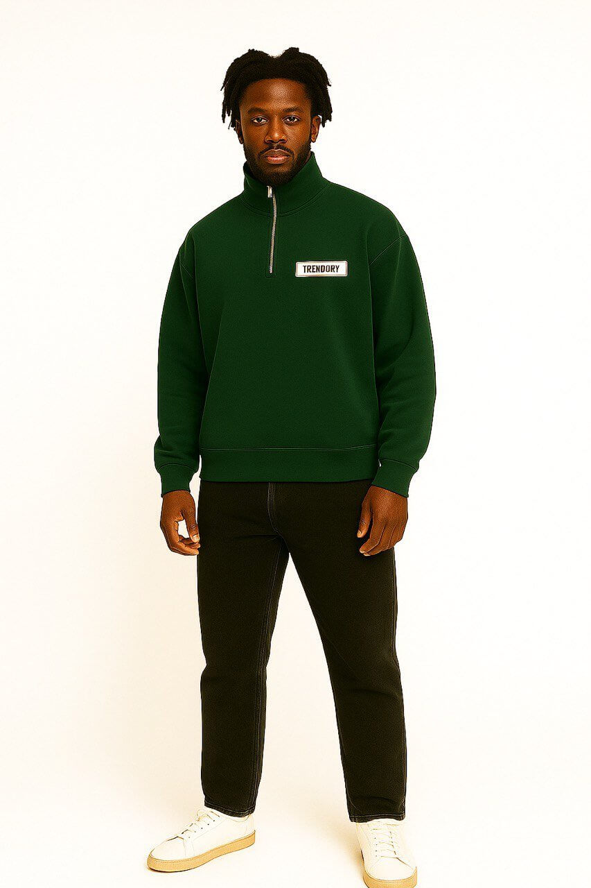 Forest Green Signature turtle neck - TRENDORY