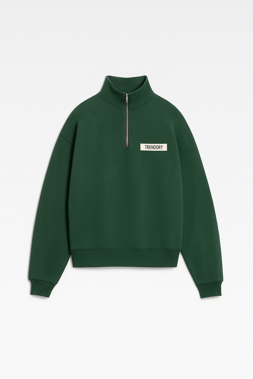 Forest Green Signature turtle neck - TRENDORY