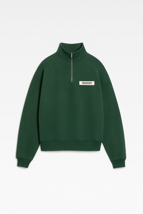 Forest Green Signature turtle neck - TRENDORY