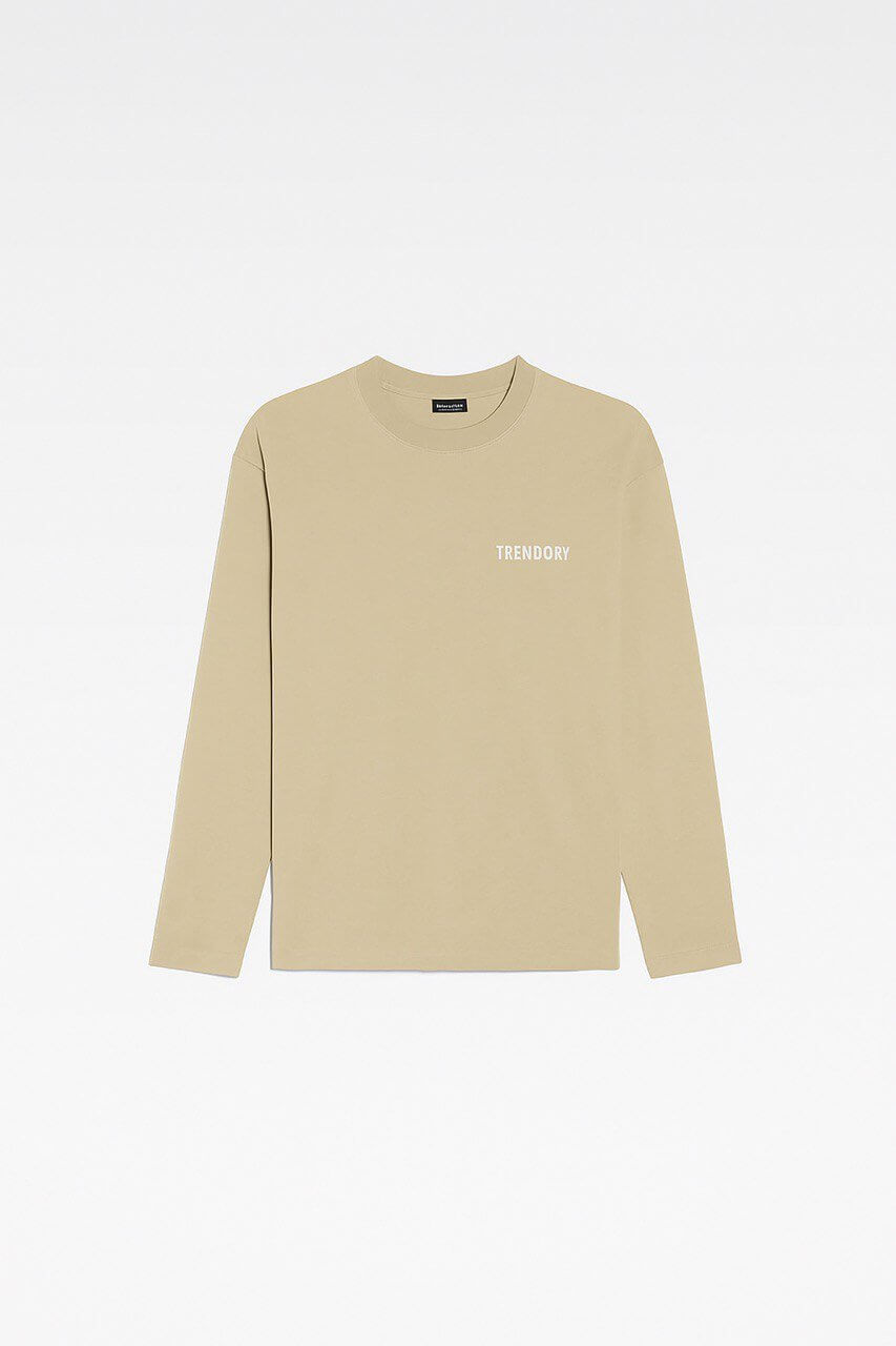 Sandstone Long Sleeve Tee - TRENDORY