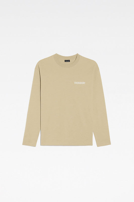 Sandstone Long Sleeve Tee - TRENDORY