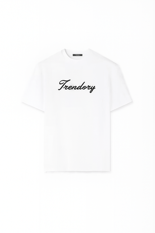 Signature Script Tee - TRENDORY